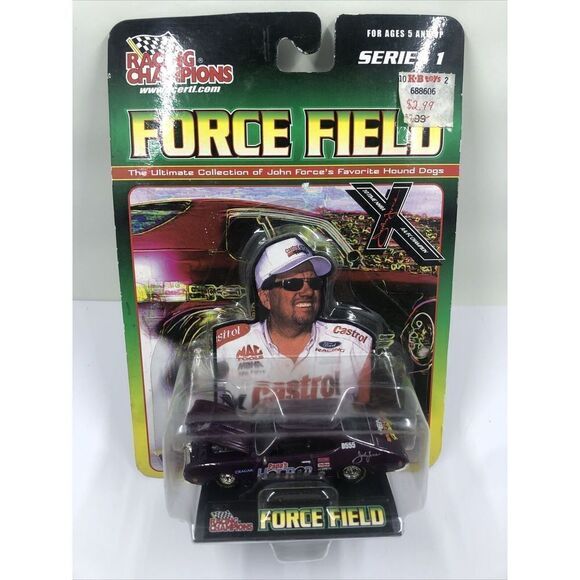 2001 Racing Champions ~ Force Field (John Force) Series 1 , 1969 Olds 442 - Picture 1 of 8